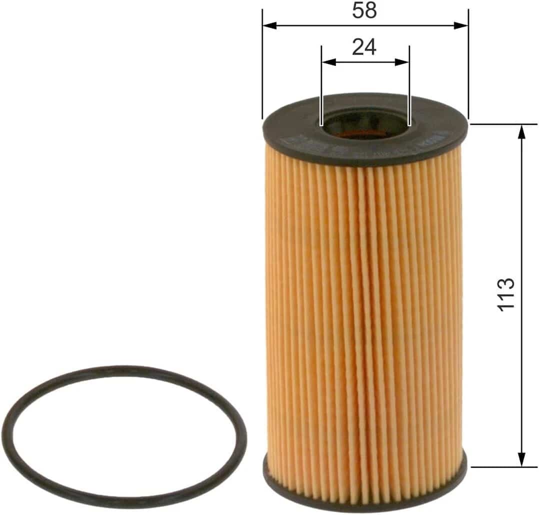 BOSCH F026407125 P7125 Oil Filter – K6000619752 6000619752 95517366 A6221800000 - Bosch - P7125 image 2