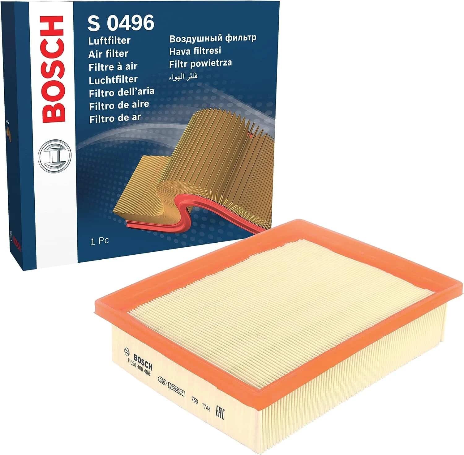 BOSCH Service Kit for Vauxhall Vivaro Renault Trafic 1.6 CDTi/dCi 2014–2020 – Oil & Air Filters - Bosch - S0496 P7125 image 4