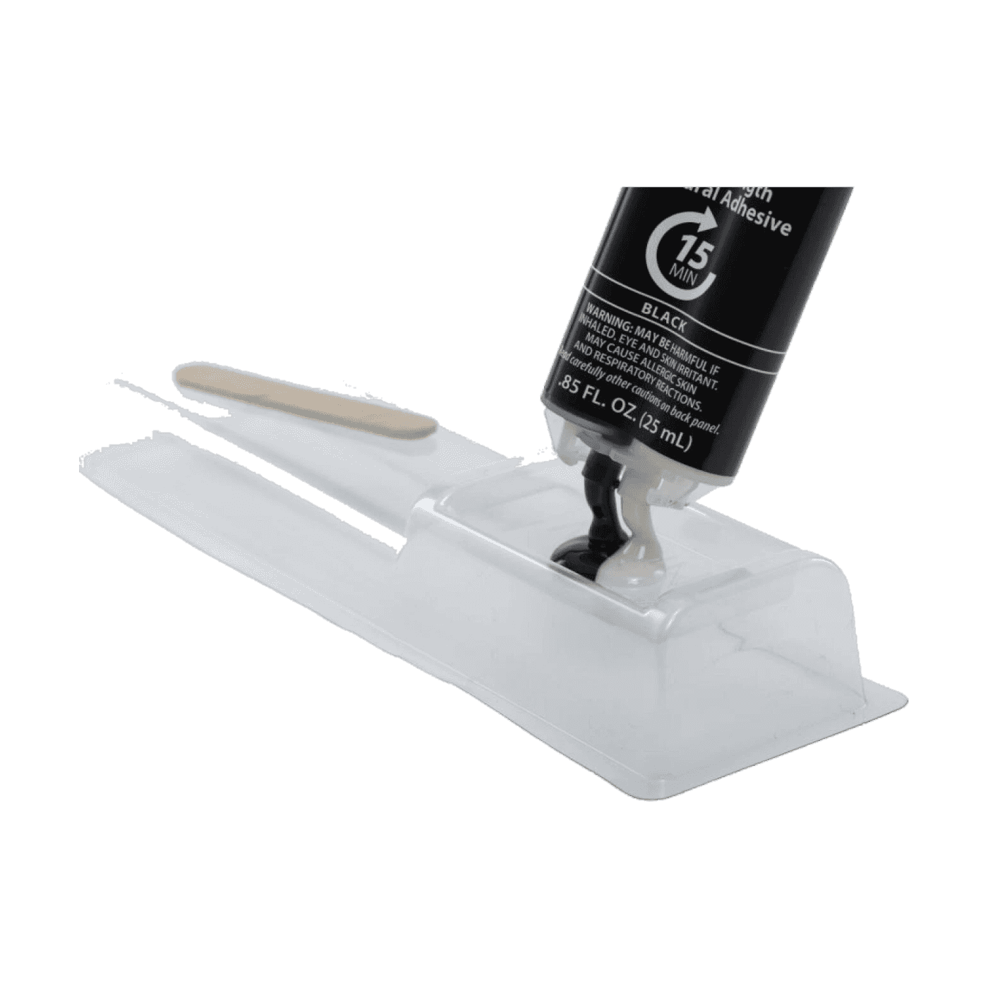 J-B Weld Plastic Bonder 50139 High Strength Structural Adhesive Black 25ml - J-B WELD - 50139 image 3
