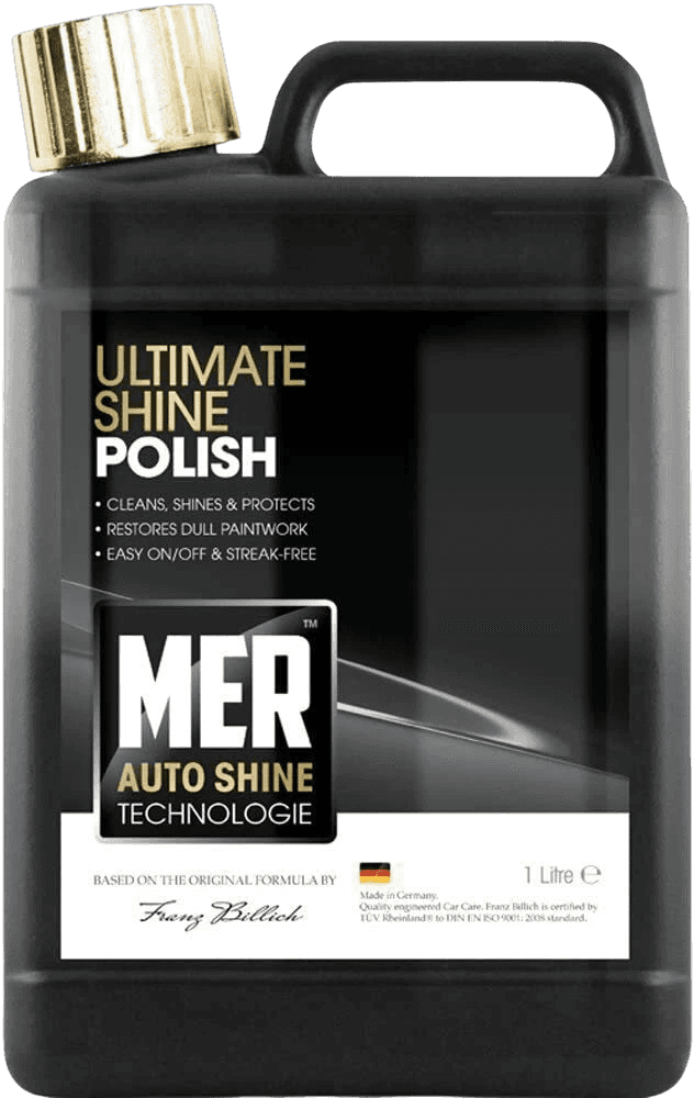 Mer Ultimate Shine Car Polish & Wax 1L MASUP1 – Professional Auto Paint Shine & Protection - MER - MASUP1