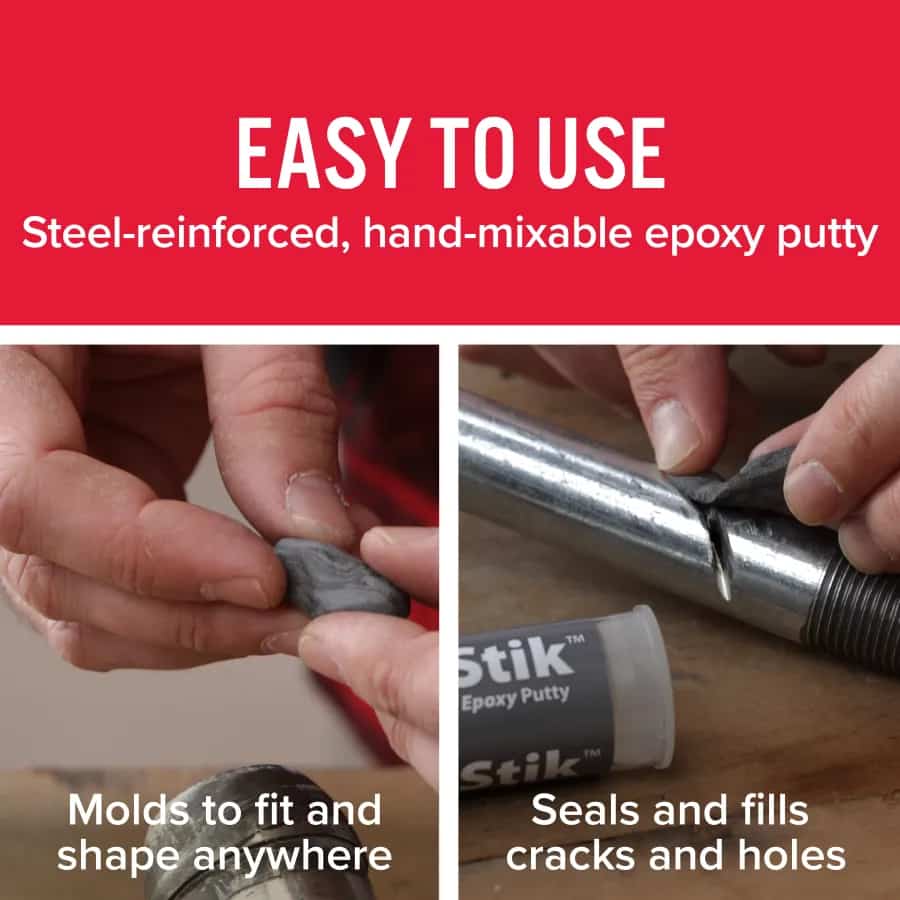 JB Weld SteelStik Steel Reinforced Epoxy Putty Stick 57g Metal Repair Compound - J-B WELD - 8267 image 10