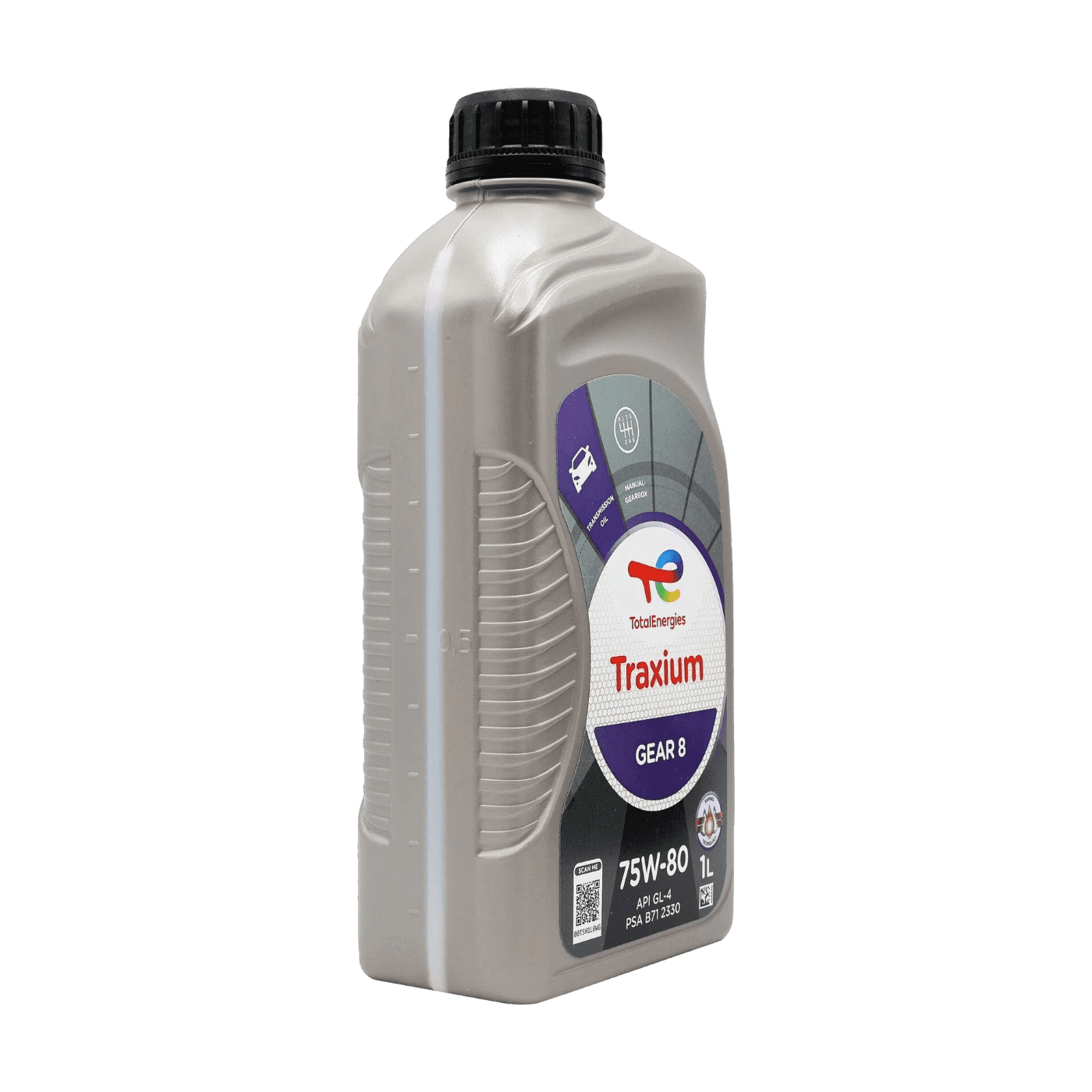 TotalEnergies Traxium Gear 8 75W-80 1L Manual Transmission Oil API GL-4 PSA B71 2330 - TotalEnergies - 214082 image 3