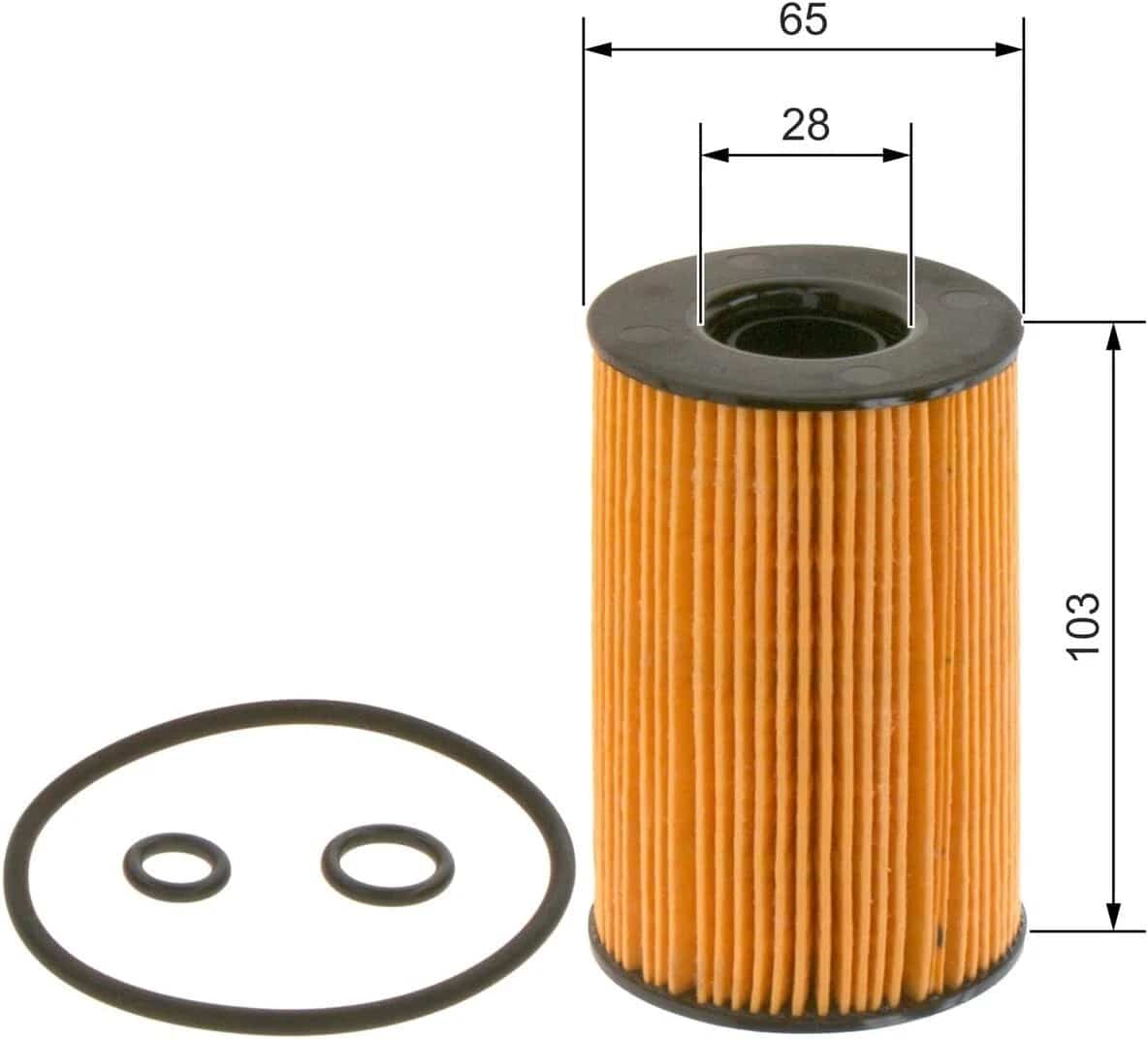 BOSCH Service Kit for Audi A6 C7 2.0 TDI 2011–2015 CGLC CGLD CMGB – Oil Air & Fuel Filters - Bosch - P7023 S0289 N2068 image 6