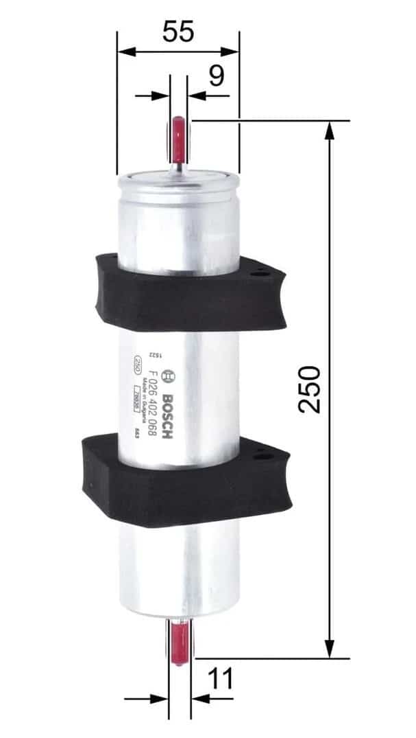 BOSCH Service Kit for Audi A6 C7 2.0 TDI 2011–2015 CGLC CGLD CMGB – Oil Air & Fuel Filters - Bosch - P7023 S0289 N2068 image 2