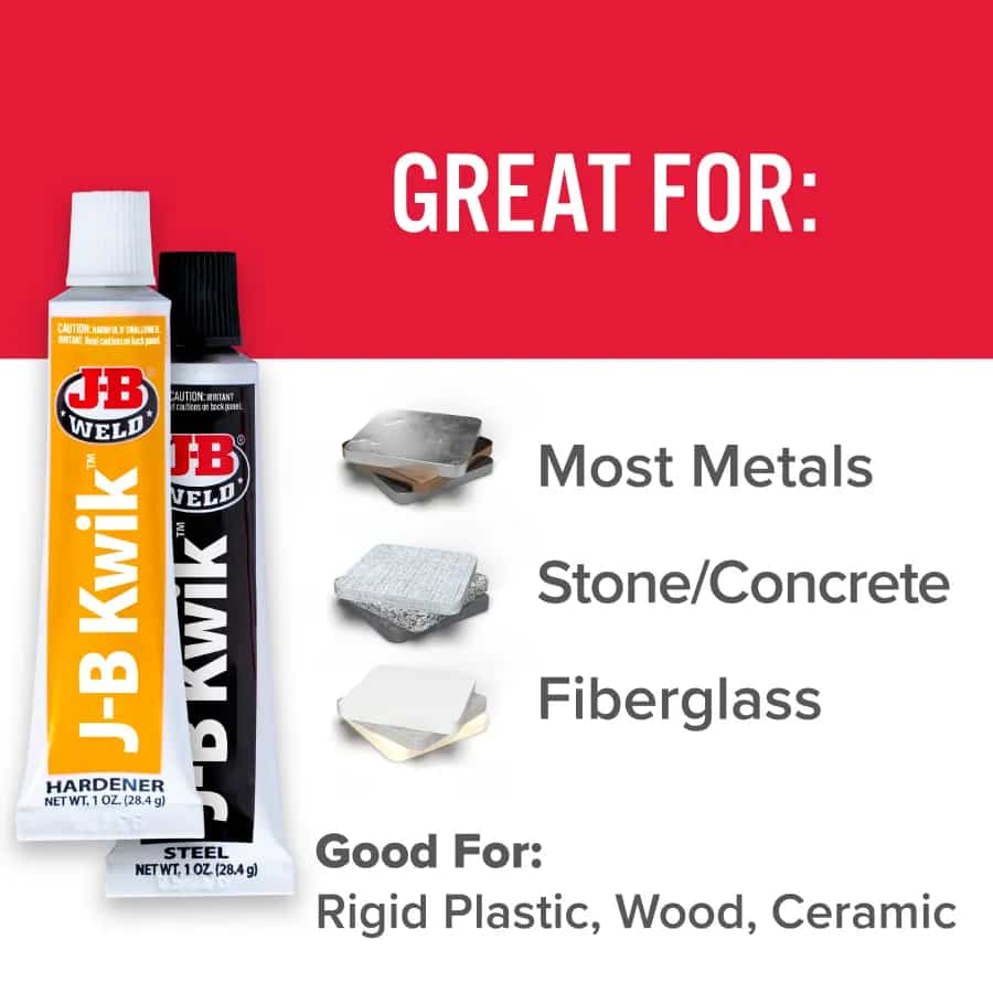 J-B Weld KwikWeld Two-Component Epoxy Adhesive 57g 8276 - J-B WELD - 8276 image 2