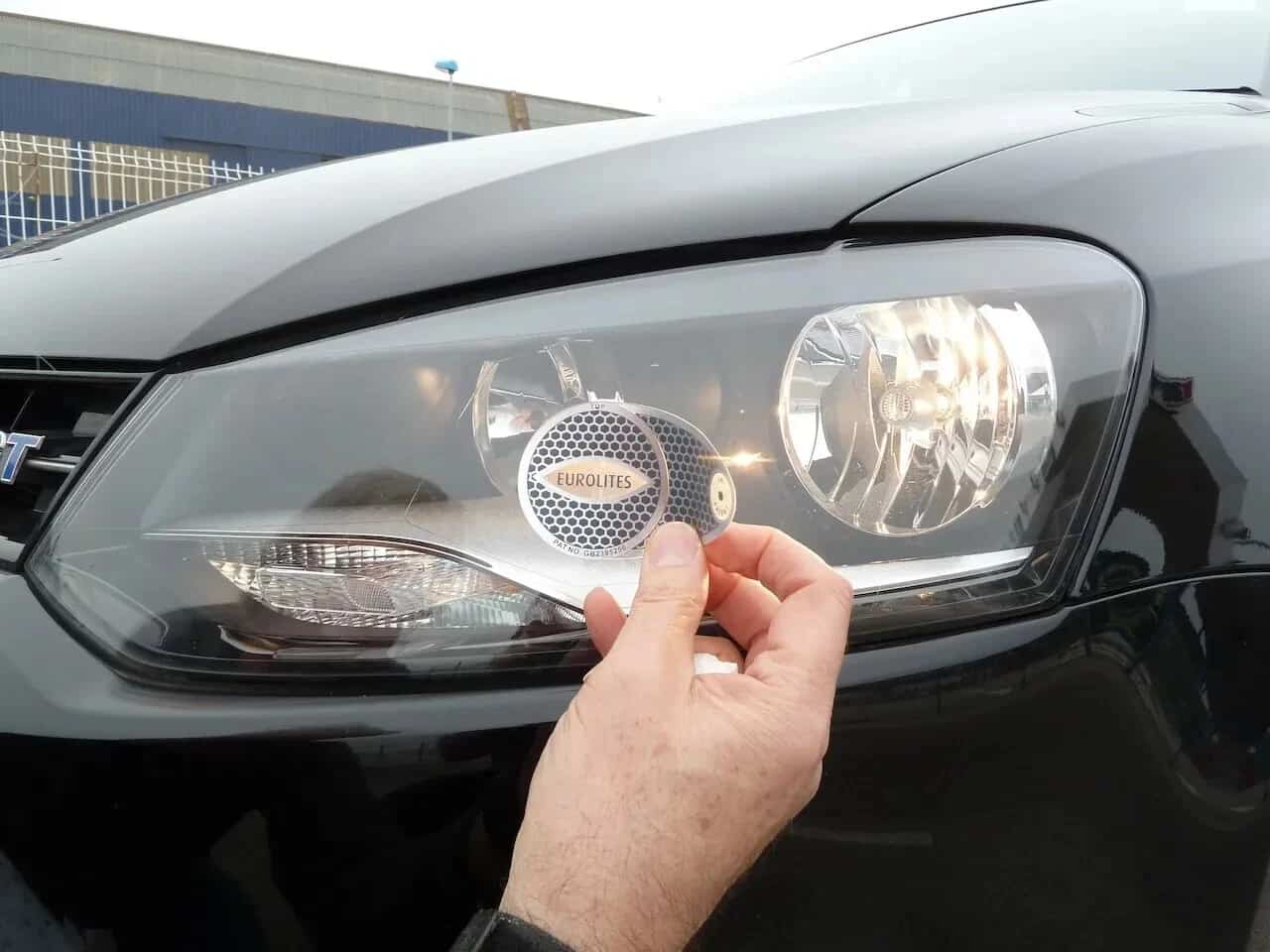 Eurolites 92160 Headlamp Beam Deflectors – Car & Van Headlight Adaptors for European Travel - Eurolites - 92160 image 3