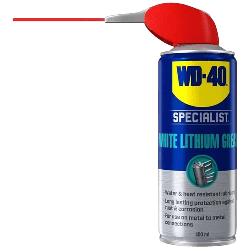 WD-40 Specialist White Lithium Grease 400ml 44391 – Long Lasting Spray Lubricant - WD-40 - 44391 image 1