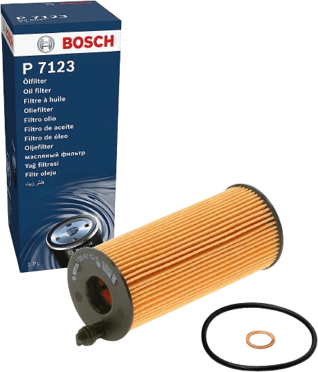 OIL FILTER OE BOSCH P7123 FOR BMW 320D 325D 330D 335D 418D 420D 425D 430D 435D - Bosch - P7123