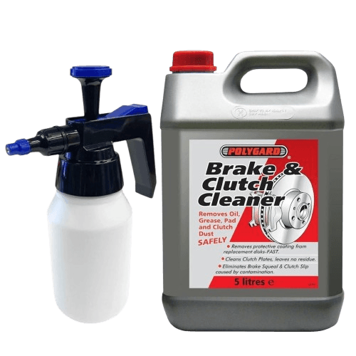 Brake and Clutch Cleaner Parts Degreaser 5L 5 Litre Spray Bottle Dispenser - Polygard - 12200A XX510 image 1