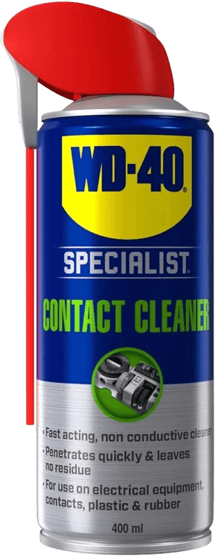 WD-40 Specialist Contact Cleaner 400ml 44376 – Fast Drying Electrical Contact Cleaning Spray - WD-40 - 44376