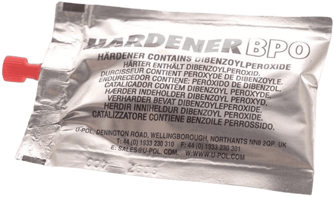 Isopon BPO Hardener 20g H3840/S – Hardener for P38 P40 Body Filler – 1 Sachet - Isopon - H3840/S