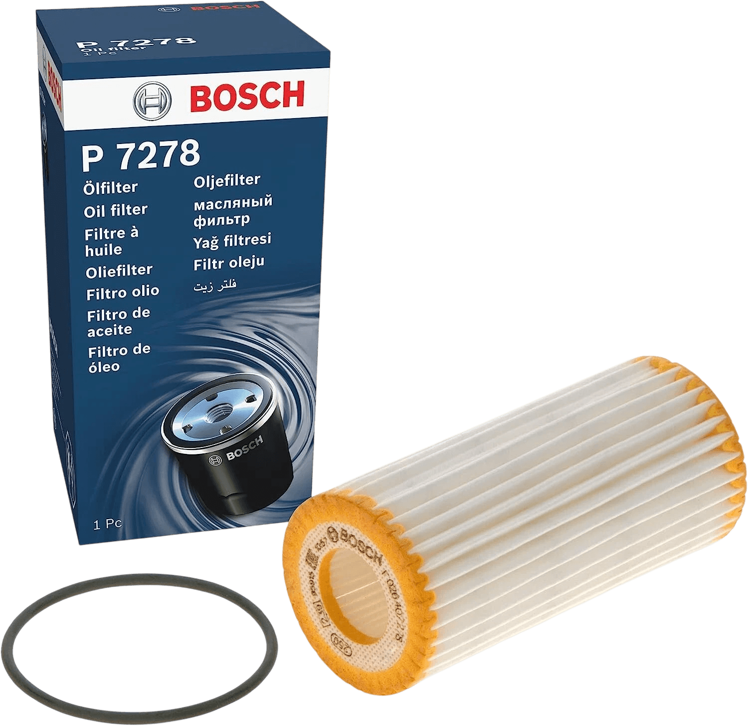 BOSCH F026407278 Oil Filter – 06K115466 06K115562 06L115466 06L115466C 06L115562 – OE Quality - Bosch - P7004 image 1