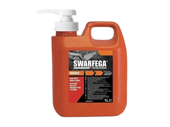 Swarfega Orange Hand Cleaner Pump Top Bottle 1 Litre SOR1LMP - Swarfega - SOR1LMP image 1
