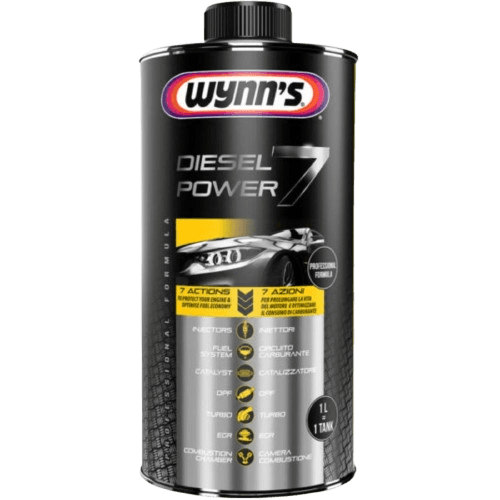Wynn’s Diesel Power 7 1L 76411 – Diesel Fuel Additive, Injector & Fuel Pump Cleaner Lubricant - Wynn`s - 76411 image 1