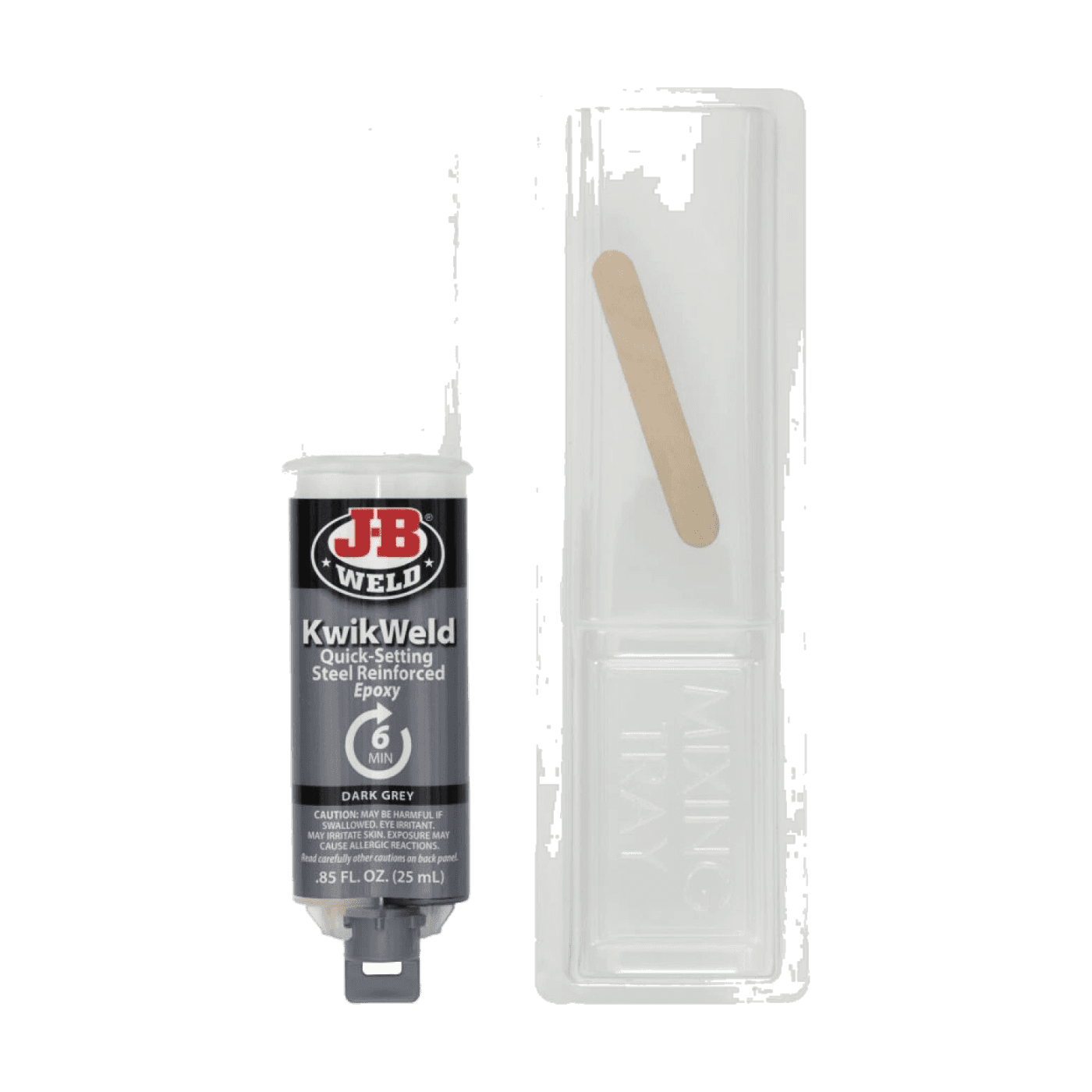 JB KwikWeld Steel Reinforced Epoxy Adhesive 25ml Quick Setting Metal Glue - J-B WELD - 50176 image 3