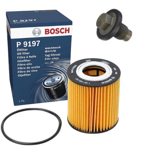 BOSCH Oil Filter & Sump Plug for MINI Cooper S 1.6 R50 R52 R53 – OE Quality - Bosch - P9197 PK5900